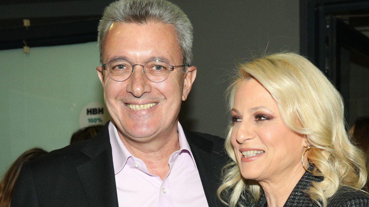 Νίκος Χατζηνικολάου – Σπάνια εμφάνιση με την επί 20 χρόνια σύζυγό του, Κρίστη Τσολακάκη