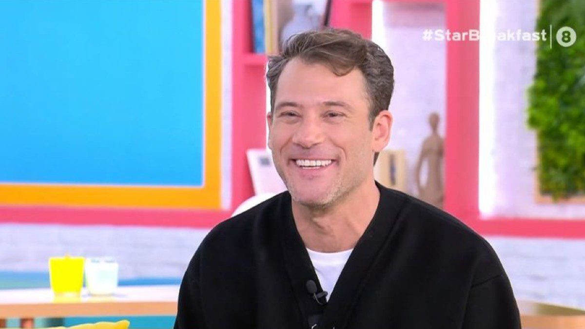 Ο Αλντίνοος Αλμπάνης στο Breakfast at Star.
