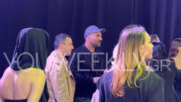 Ο Δημήτρης Αλεξάνδρου στο Athens Fashion Week