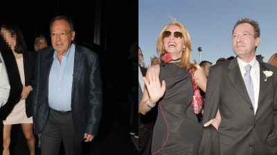 Ο Ανδρέας Φουστάνος μόνος του και με τη Νατάσα θεοδωρίδου παλιά