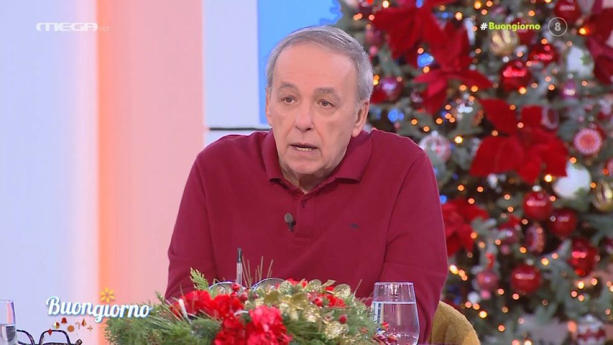 Ο Ανδρέας Μιρκούτσικος στο Buongiorno