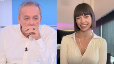 Ο Ανδρεάς Μικρούτσικος μιλάει με την Μαριγκόνα στο Happy Day.