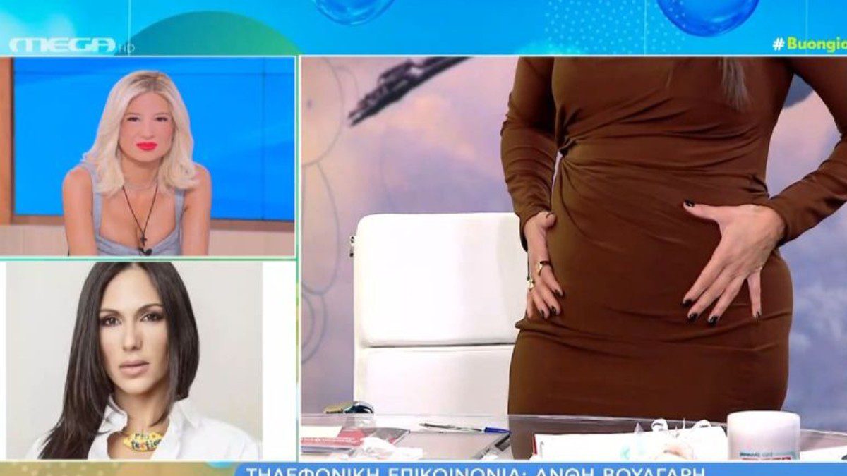 Η Ανθή Βούλγαρη στο Buongiorno