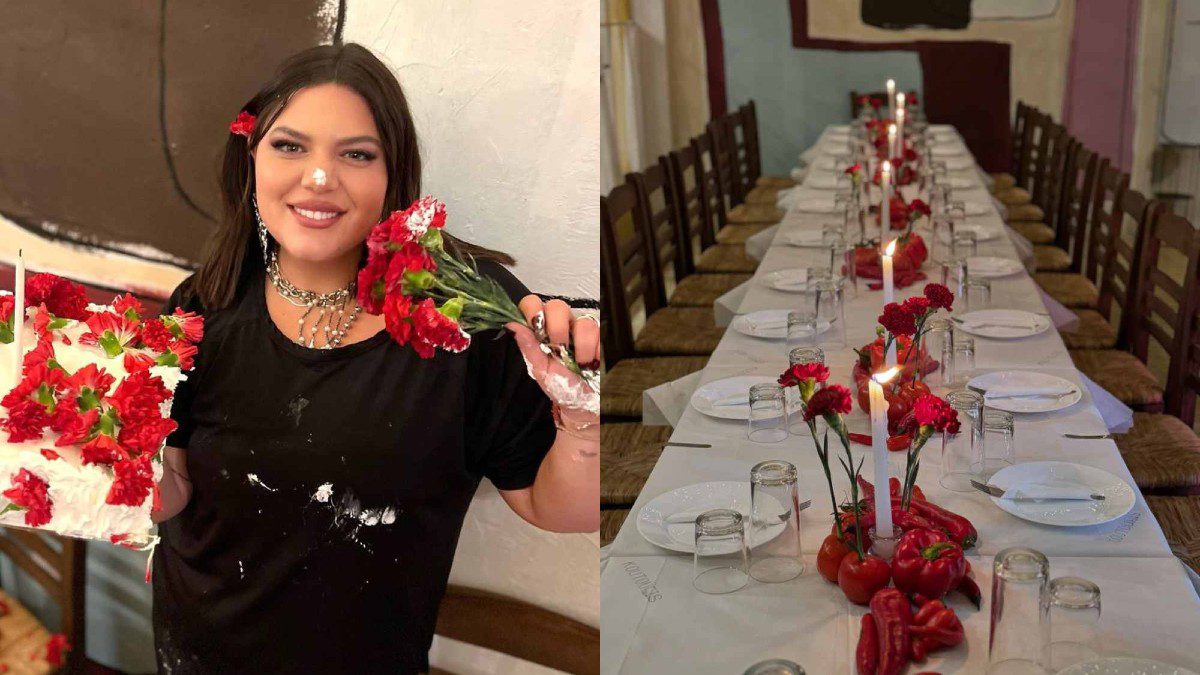 Η ανάρτηση της Δανάης Μπάρκα στο Instagram για τα γενέθλια της.