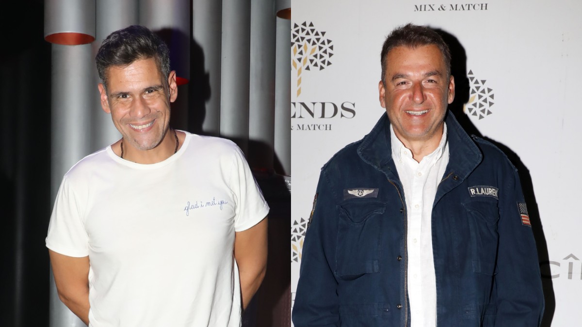 Ο Δημήτρης Ουγγαρέζος και ο Γιώργος Λιάγκας