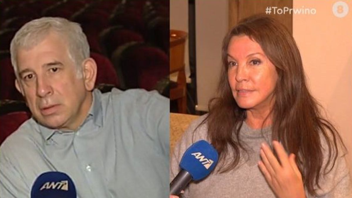 Ο Πέτρος Φιλιππίδης και η Βάνα Μπάρμπα