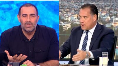 Ο Άδωνις Γεωργιάδης και ο Αντώνης Κανάκης