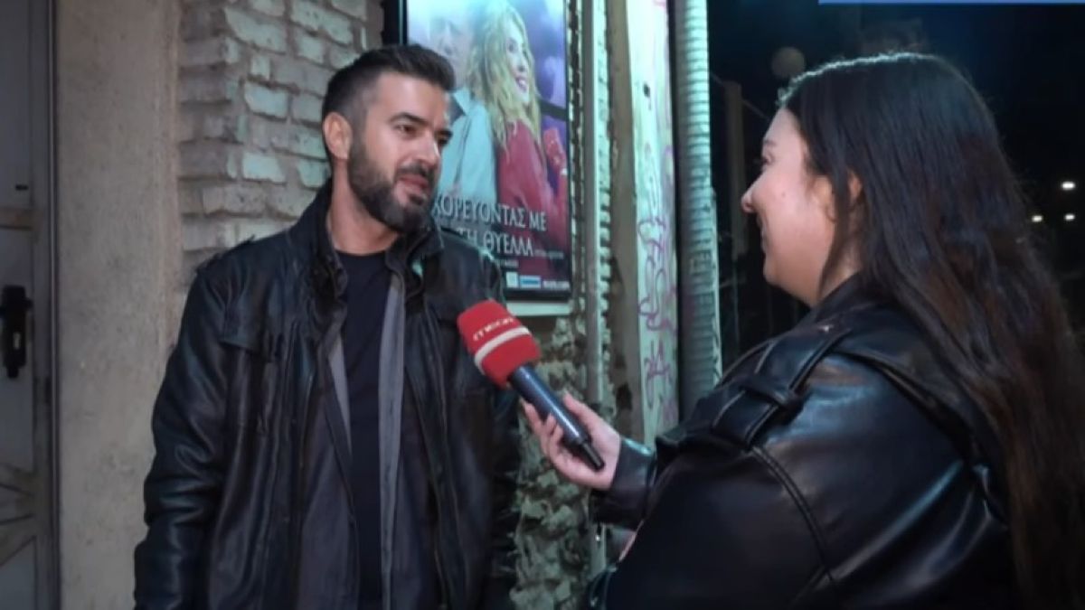 Ο Γιάννης Τσιμιτσέλης μιλάει στην κάμερα του Buongiorno.