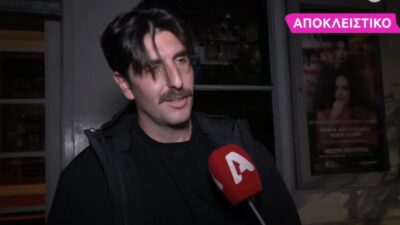 Ο Γιώργος Γεροντιδάκης σε δηλώσεις του