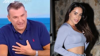 Ο Γιώργος Λιάγκας και η Μαρία Αντωνά