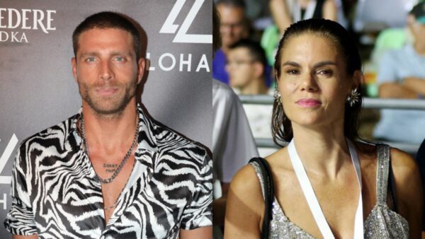 Ο Γιώργος Μανίκας σε πρόσφατη έξοδό του και η Μιράντα Πατέρα σε παλιά της εμφάνιση