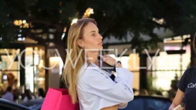 Η Κατερίνα Δαλάκα για ψώνια στη Γλυφάδα