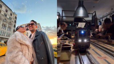 Ο Σάκης Κατσούλης και η Μαριαλένα Ρουμελιώτη σε ταξίδι τους και το εστιατόριο που πήγαν στην Πράγα