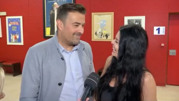 Η Μαρία Κορινθίου και ο Γιάννης Αϊβάζης στο στο θέατρο