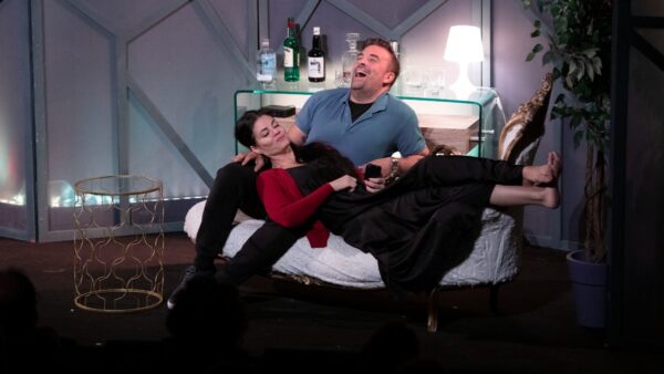 Μαρία Κορινθίου - Γιάννης Αϊβάζης, στην πρεμιέρα της παράστασης "Τελευταίος Χωρός"