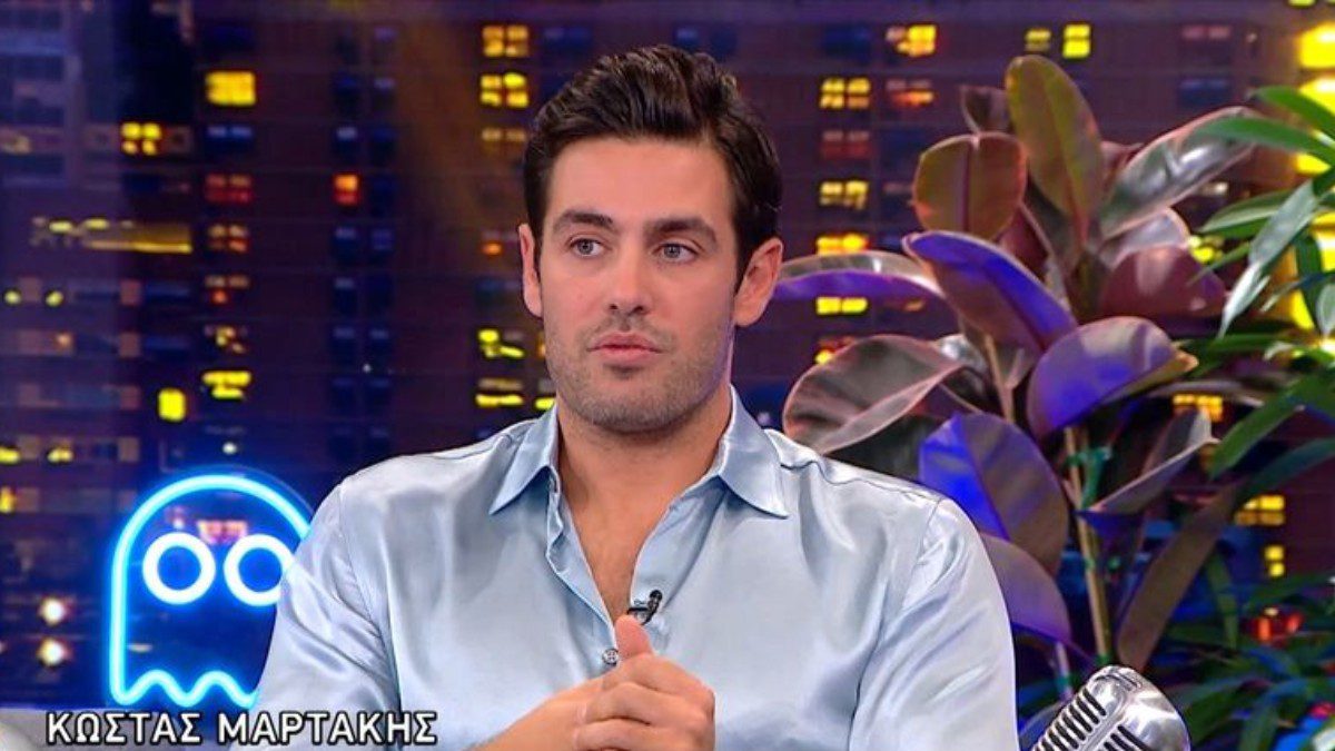 Ο Κώστας Μαρτάκης στο The 2night show