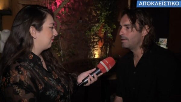 Ο Λάμπρος Λάζαρης σε δήλωσή στο Buongiorno