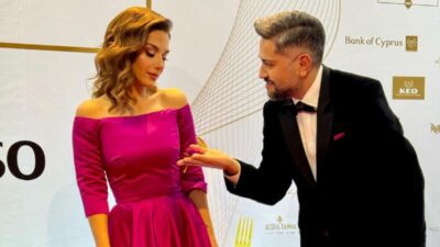 Η Βάσω Λασκαράκη και ο Λευτέρης Σουλτάτος σε βραδινή έξοδο