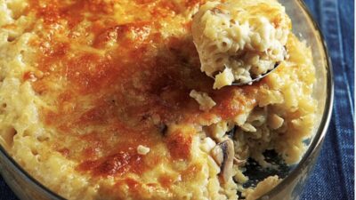 Μακαρόνια αλά κρεμ στο φούρνο