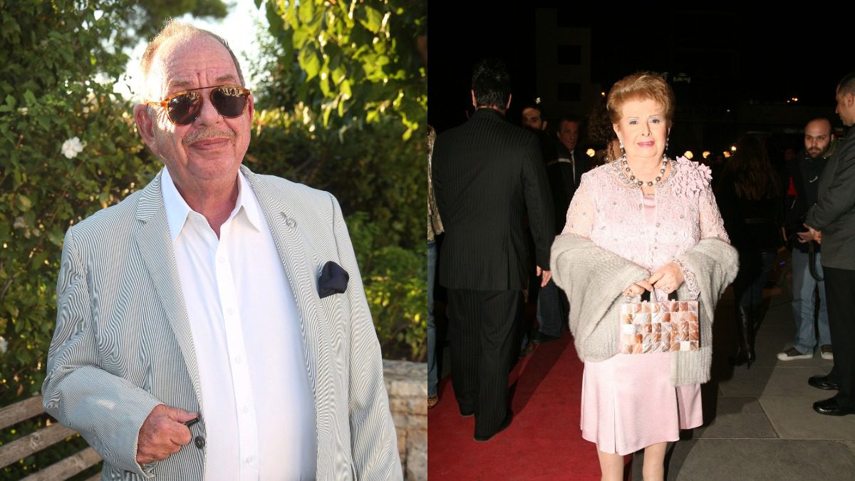 Ο Ηλιάς Μαμαλάκης και η Βέφα Αλεξιάδου