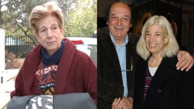 Η σύζυγος του Μανούσου Μανουσάκη.