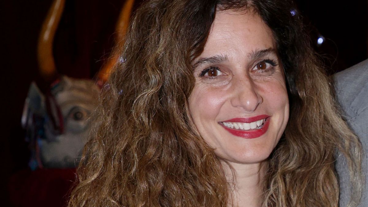 Η Μαρίνα Καλογήρου σε δημόσιο event.