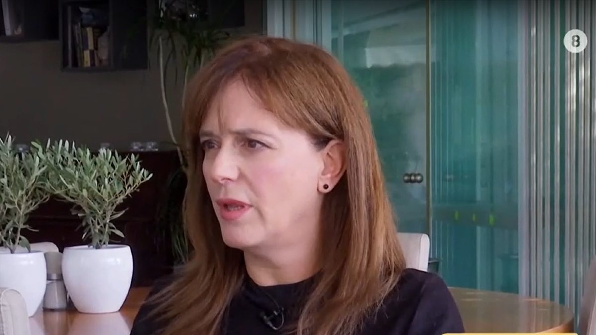 Η Μαρίνα Ψάλτη στην κάμερα του Happy Day