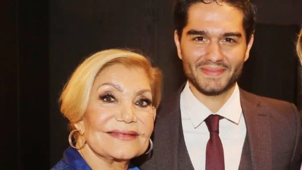 O Χρήστος Μάστορας με τη Μαρινέλλα