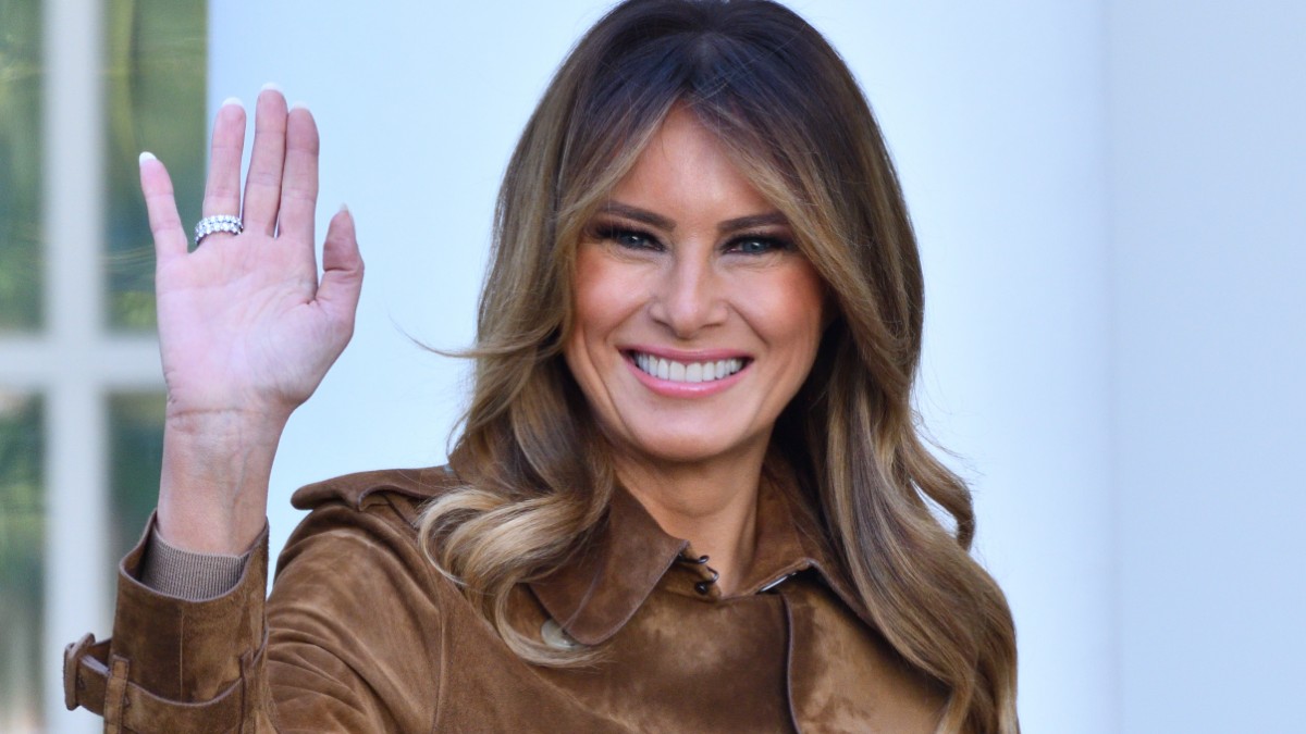 Η Μελάνια Τραμπ σε δημόσια εμφάνιση