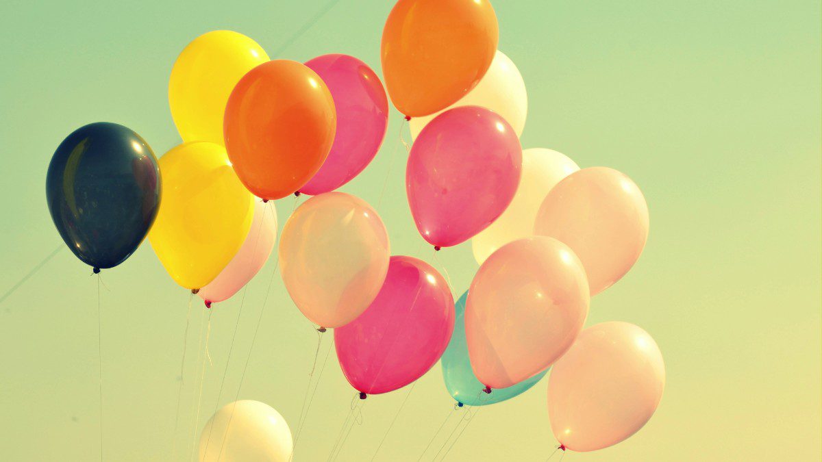 Πολύχρωμα μπαλόνια