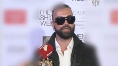 Περικλής Κονδυλάτος μιλάει στην κάμερα του Happy Day.