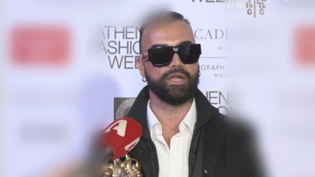 Περικλής Κονδυλάτος μιλάει στην κάμερα του Happy Day.