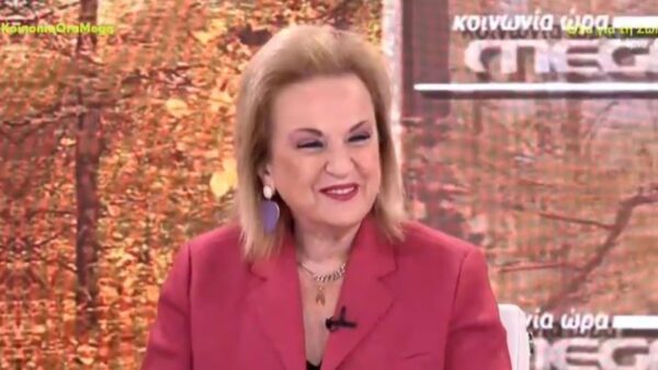 Η Σταματίνα Παγώνη στην Κοινωνία Ώρα Mega.