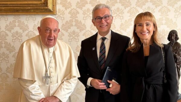 Συνάντηση του Θοδωρή Ρουσόπουλου, με τον Πάπα Φραγκίσκο