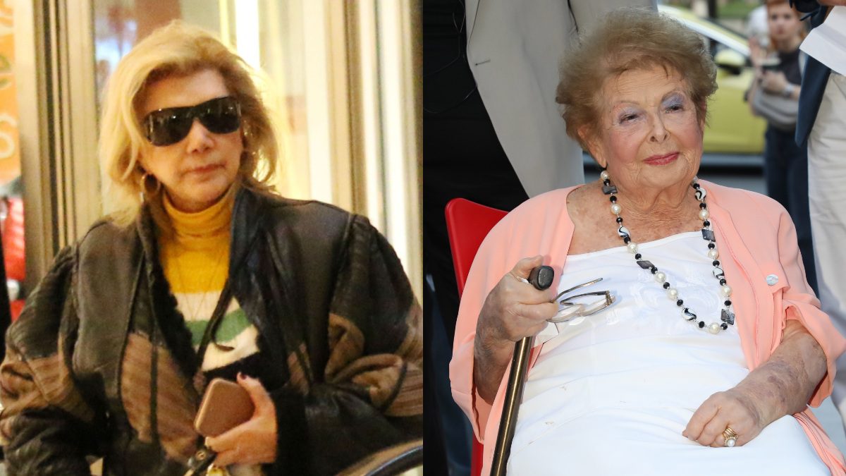 Η Βέφα Αλεξιάδου και η Λίτσα Πατέρα (κολάζ)