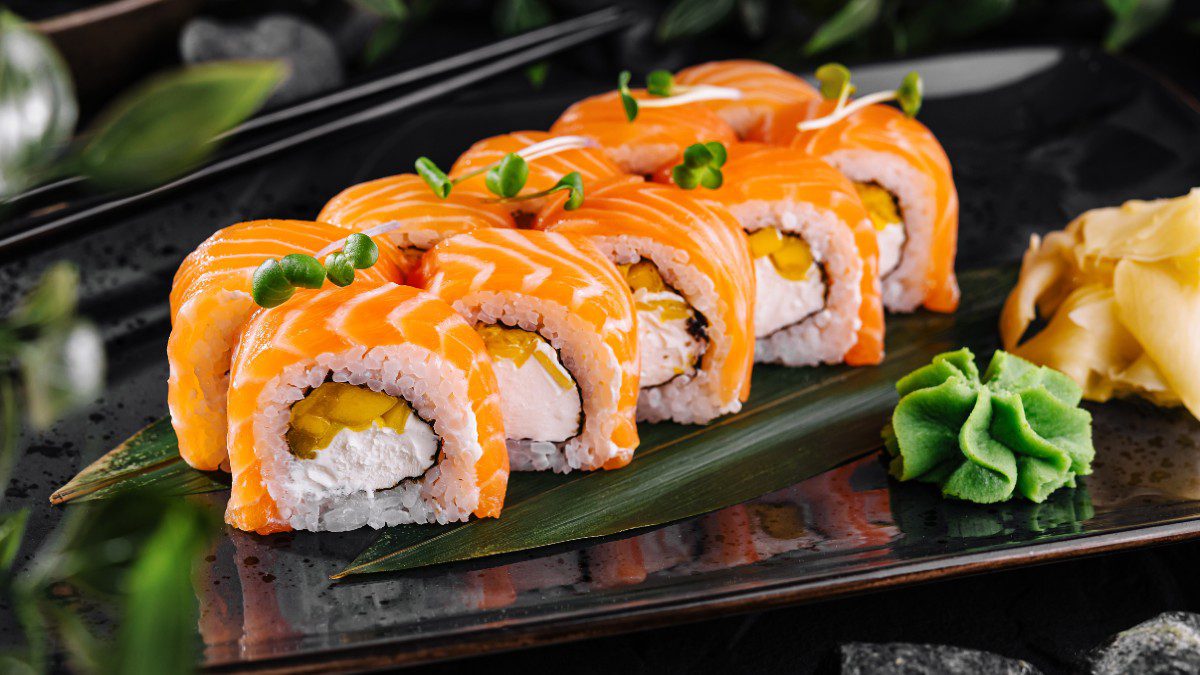 To συστατικό σε ιαπωνικές συνταγές όπως σούσι