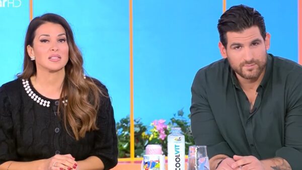 Η Ελένη Χατζίδου και ο Ετεοκλής Παύλου στο Breakfast at Star