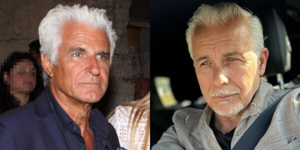 Ο Χάρης Χριστόπουλος και ο Αντώνης Λυμπέρης σε κολάζ