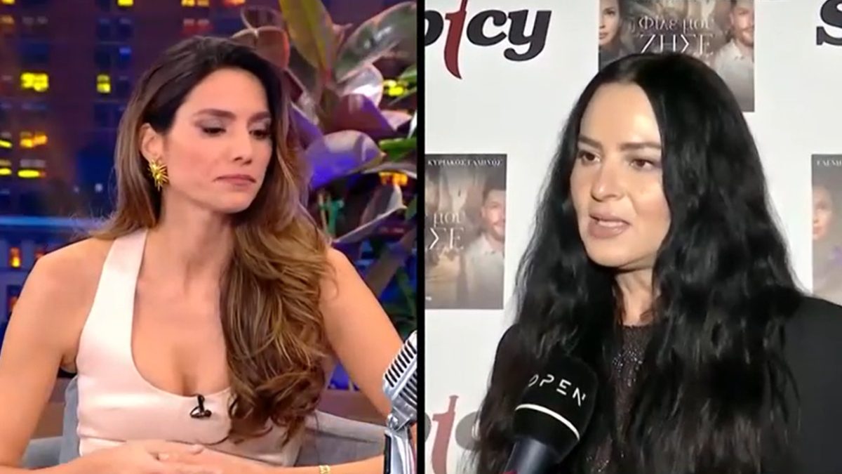 Η Ηλιάνα Παπαγεωργίου και η Ζενεβιέβ Μαζαρί