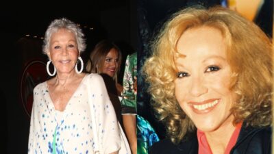 Η Ζωή Λάσκαρη σε πιο πρόσφατη έξοδό της και στο παρελθόν