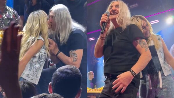 Η Άννα Βίσση και ο Νίκος Καρβέλας στη σκηνή