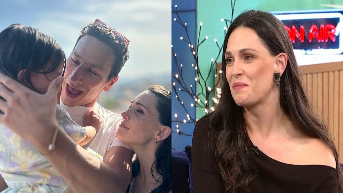 Η Μαίρη Μηνά με τον Μιχάλη Σαράντη και την κόρη τους