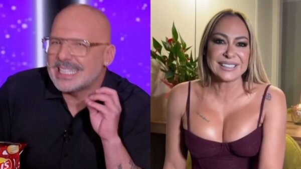 Ο Νίκος Μουτσινάς με τη Μελίνα Ασλανίδου