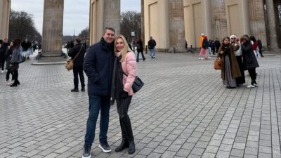 Η Τίνα Μεσσαροπούλου στο Βερολίνο