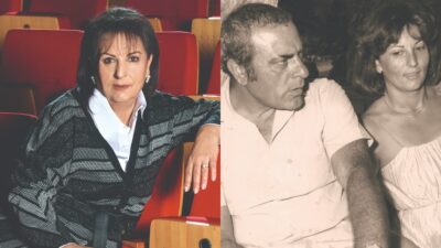 Η Βάσω Καζαντζίδη με τον Στέλιο Καζαντζίδη