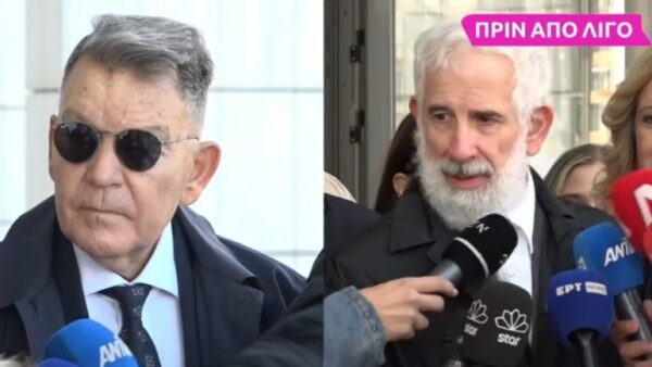 Ο Αλέξης Κούγιας και ο Πέτρος Φιλιππίδης