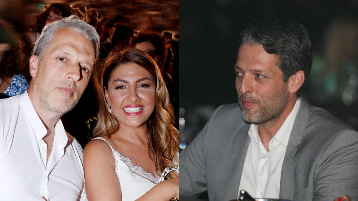 Ο Ανδρέας Καψάλης με την Έλενα Παπαρίζου (αριστερά), ο Ανδρέας Καψάλης σε νεότερη ηλικία