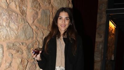 Η Άννα Μαρία Βέλλη σε έξοδό της