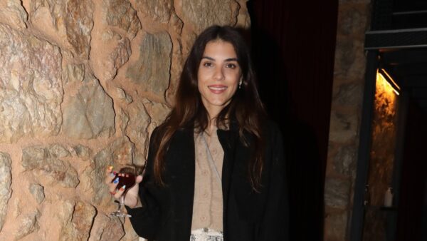 Η Άννα Μαρία Βέλλη σε έξοδό της