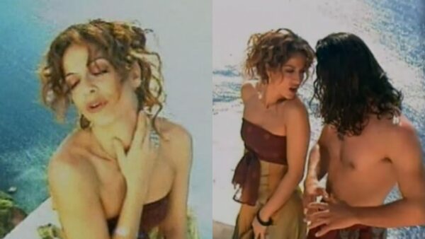 Άννα Βίσση στο βιντεο κλιπ του Μαγκάβα τουτ